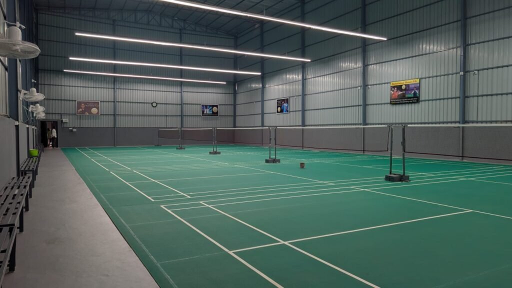 Completed Badminton Court