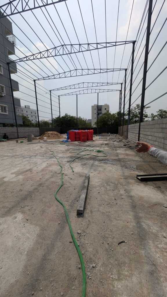 Steel Column Frame