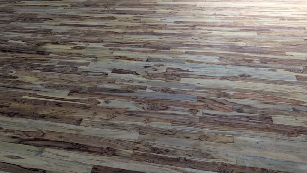 Finished Wooden Sports Flooring