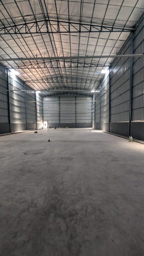 Completed Stadium Shed
