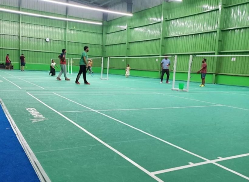 Nizampet 2 badminton court